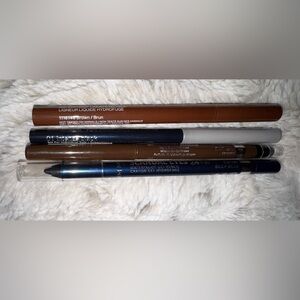 Eyeliner Bundle ~ Rimmel, Clinique, Wet n Wild ~ Black, Brown, & Blue